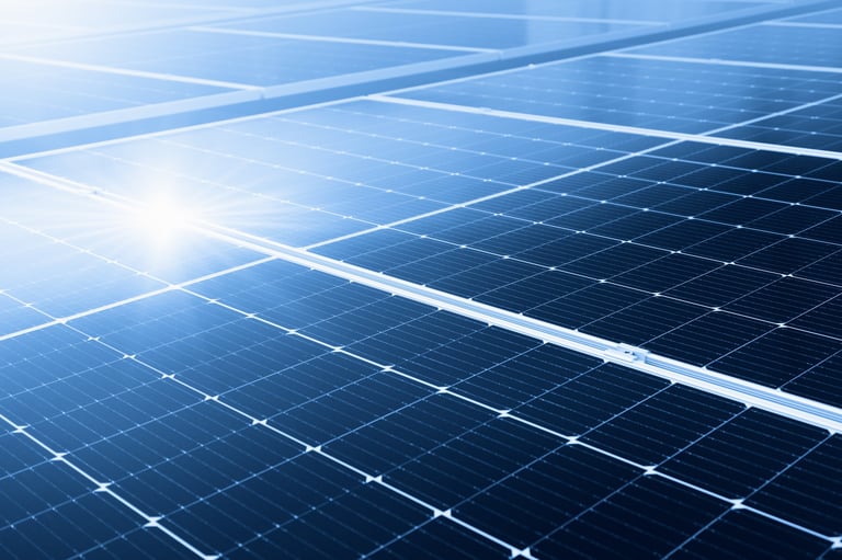 Solar cell panel modern technology for energy revolution